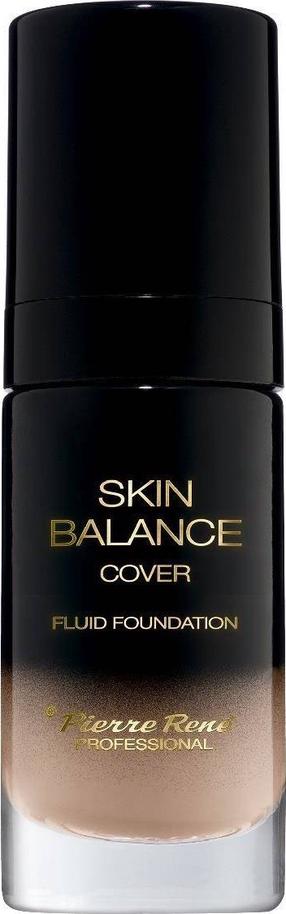 Šķidrā grima bāze Pierre Rene Skin Balance Cover Fluid Foundation, cool ivory, 19, 30 ml