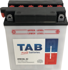 Motocikla akumulators TAB Moto HYB12ALA2, 12 V, 12 Ah, 135 A