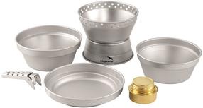 Набор туристической посуды Easy Camp Storm Cooker, алюминий, серебристый цв.