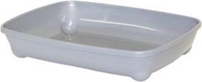 Кошачий туалет с рамкой Yarro International Classic, серый цв., закрытый, 37 см x 28 см x 6 см