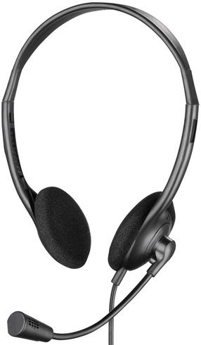 Vadu austiņas Sandberg MiniJack Headset Bulk 825-30, melna krās.