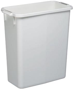 Мусорное ведро Durable Durabin, белый цв., 60 л, 60 см x 59 см