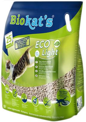 Kačių kraikas Gimborn Biokat's ECO Light, organinis (sušokantis), 5 l