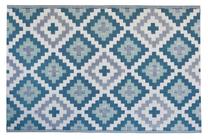 Kilimas lauko terasoms Wires 007559, balta sp./mėlyna sp./pilka sp., 160 cm x 230 cm