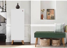 Комплект мебели для прихожей Kalune Design Vegas White 200 - 1070, комнатные, белый цв./зеленый цв.
