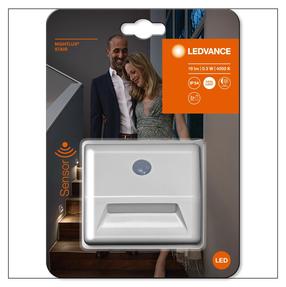 Naktinis šviestuvas Ledvance Nightlux Stair, 0.25 W, IP20