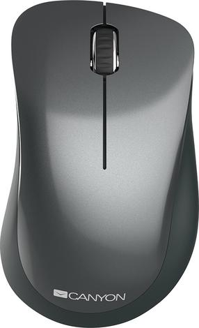 Bezvadu datora pele Canyon Wireless Optical Mouse With Pixart Sensor MW-11, melna krās.