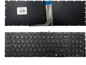 Nešiojamų kompiuterių klaviatūra MSI KB312528, juoda, belaidė