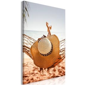Reprodukcija Artgeist Hammock on the Beach DKNW1696XXL, 80 cm x 120 cm
