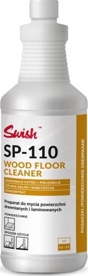 Grīdas tīrīšanas šķidrums Swish SP-110 Wood Floor, koka grīdām, 1 l