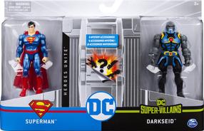 Figūrėlių rinkinys, superherojus Spin Master DC 6056334, 2 vnt., įvairių spalvų