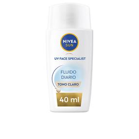 Līdzeklis iedeguma kopšanai sejai Nivea Daily Sun Fluid Light SPF50+, 40 ml