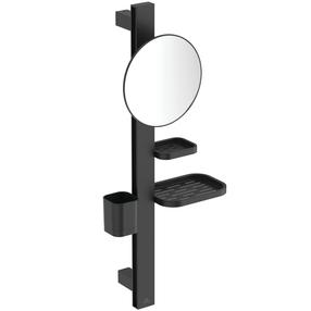 Dušihoidja Ideal Standard Alu+, must v.