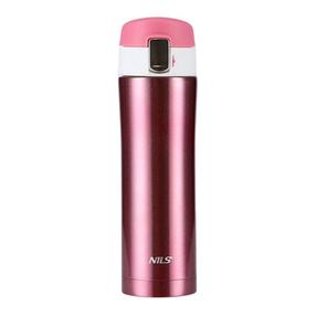 Termokrūze Nils NCB10, 0.5 l, rozā krās.