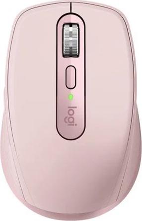 Беспроводная компьютерная мышь Logitech MX Anywhere 3s, bluetooth / usb, розовый цв.