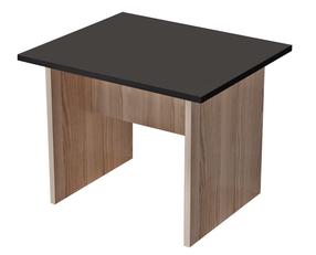 Kavos staliukas Kalune Design Vario B, ąžuolo sp./juoda sp., 60 cm x 50 cm x 46.3 cm
