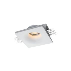 Lampa padziļinājums Domoletti Gypsum, GU10, balta krās.