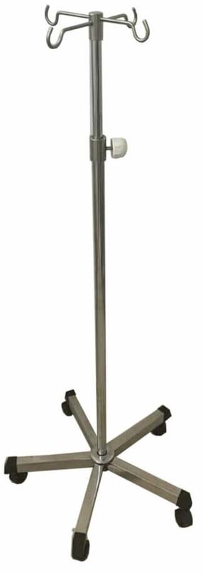  Metallist tallaga infusioonialus Kasman PLD-SSPE Pole PRO PLD-SSPE, 195 cm, 4 kg, kroom v.