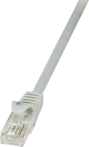 Laidas Logilink Patch Cable Cat.6 U/UTP EconLine RJ-45 8P8C, RJ-45 8P8C, 1.5 m, pilka sp.