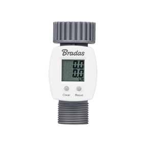 Vandens skaitiklis Bradas White Line, plastikas, 1 3/4"