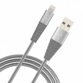 Kabelis JOBY USB, Lightning, 1.2 m, pilka sp.