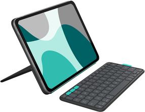 Klaviatūra planšetiniam kompiuteriui Logitech Flip Folio, EN, grafito sp.