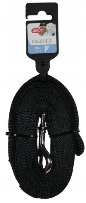 Koera rihm Zolux Essential, must v., 5 m x 20 mm