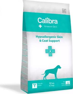 Sausas šunų maistas Calibra Veterinary Diets Hypoallergenic Skin & Coat Support, lašiša/bulvės, 12 kg