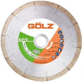 Алмазный диск Golz SLF10, 250 мм x 25.4 мм x 2 мм
