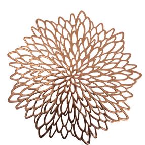 Galda paklājiņš Home4you Fiore, 38 cm x 38 cm x 38 cm, Daudzkrāsaina