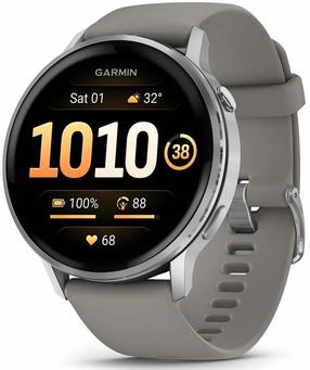 Išmanusis laikrodis Garmin Venu 4 45mm 010-03014-01, sidabro sp.