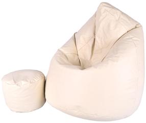 Sėdmaišių rinkinys Mega Comfort XXL 002, kreminė sp.