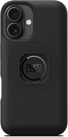Telefono dėklas Quad Lock MAG QMC-IP16S, juoda sp., Apple