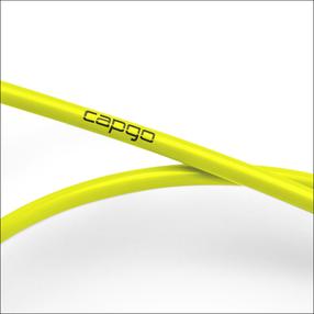 Dviračio priedas, perjungimo troso apvalkalas Capgo BL PTFE, plastikas, geltona sp.