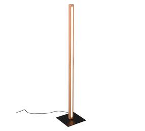 Stāvlampa Trio Bellari, LED, brūna krās.