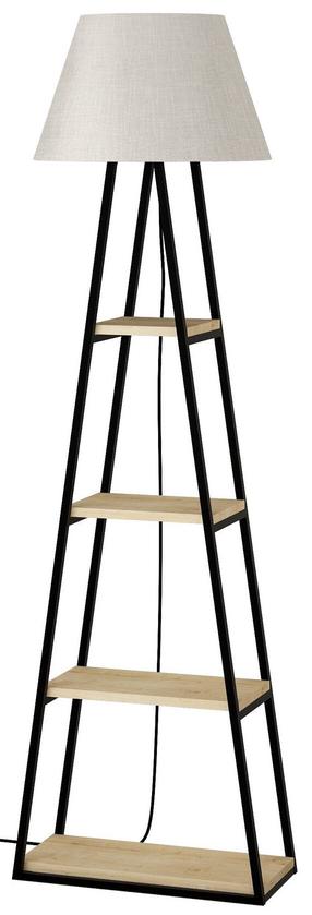 Toršeras su lentyna Kalune Design Pal 855DTE3419, 100 W, E27, smėlio sp.