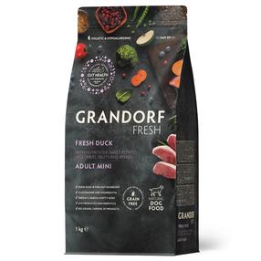 Sausas šunų maistas Grandorf Fresh Duck, antiena, 1 kg