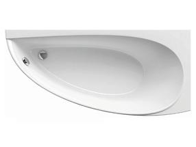 Vonia, kampinė Ravak Avocado, 160 cm x 75 cm x 46.5 cm, dešininė, balta sp.