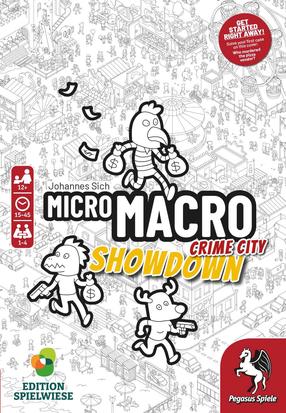 Galda spēle Pegasus Spiele MicroMacro Crime City Showdown, EN