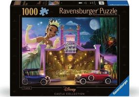 Puzle Ravensburger Disney Castle Tiana, 50 cm x 70 cm, 1000 gab., daudzkrāsaina