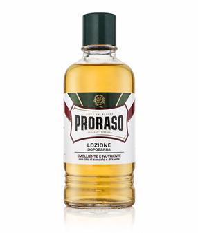 Habemeajamisjärgne vedelik Proraso Sandalwood & Shea Butter, 400 ml
