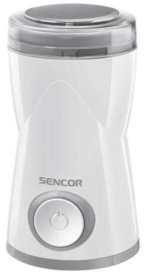 Kafijas dzirnaviņas Sencor SCG 1050WH, balta krās.