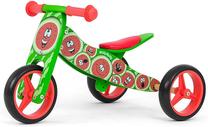 Līdzsvara velosipēds Milly Mally Jake 5901761124361, zaļa krās./daudzkrāsaina, 7"