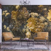 Fototapetas Artgeist Retro Flowers, 140 cm x 140 cm