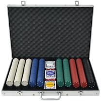 Pokerio žaidimas suaugusiems VLX Poker Set 80181