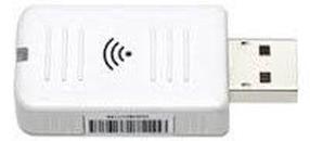 Bezvadu interneta adapters Epson, balta krās.