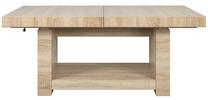 Žurnālgaldiņš Heze Max, ozola krās., 140 - 220 cm x 80 cm x 62.5 - 80.5 cm