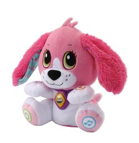 Rotaļlieta VTech Talk To Me Puppy Dog, 21 cm, rozā krās.