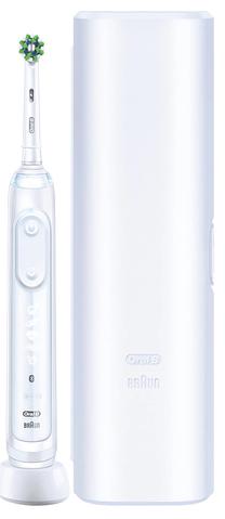 Elektrinis dantų šepetėlis Braun Oral-B Genius X, balta sp.