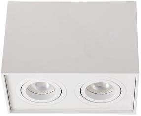 Šviestuvas lubų Lucide Tube 22953/02/31, GU10, 2 x 50 W, balta sp. / balta sp.